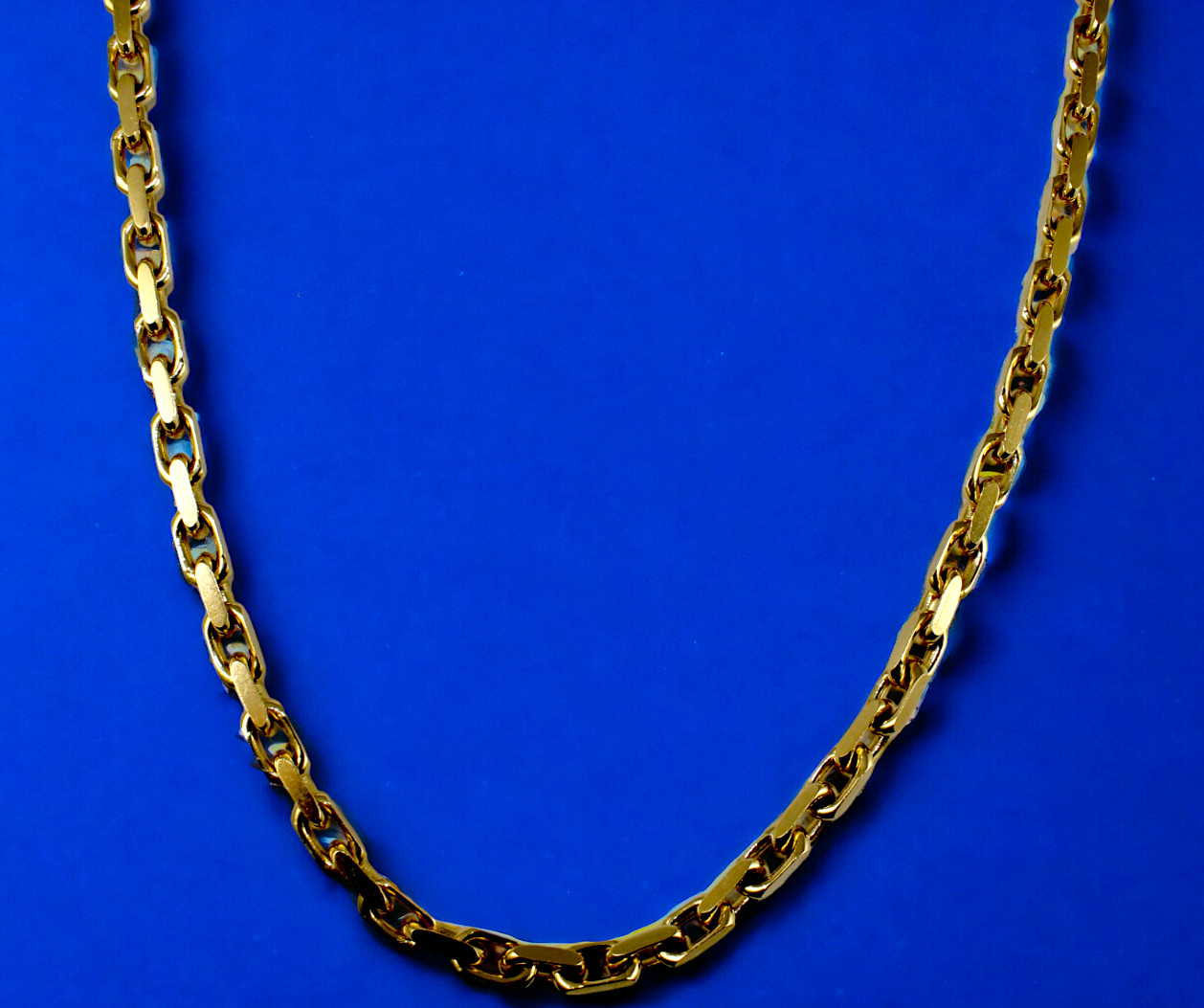 14K Yellow Gold SOLID Rolo Cable Necklace Bracelet Chain 1.5mm-7.5mm 7″-30″