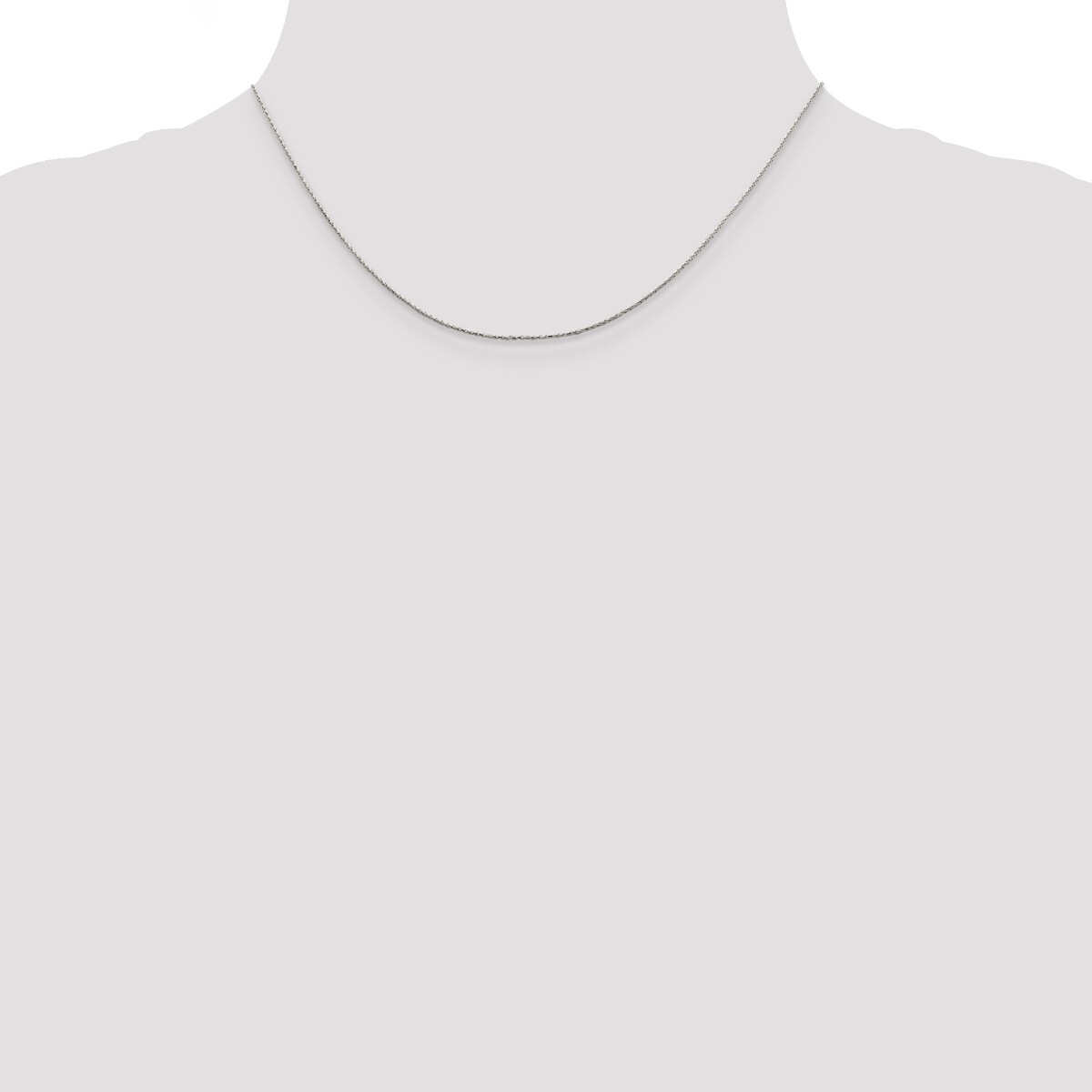 Sterling Silver D/C Round Spiga Chain 16″, 18″, 20″, 24″, 26″, 28″, 30″ Lengths