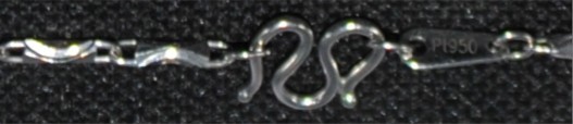 95% Pure Platinum Bar Link Chain 11.98 GM (FREE AUSTRALIA-WIDE EXPRESS POSTAGE)