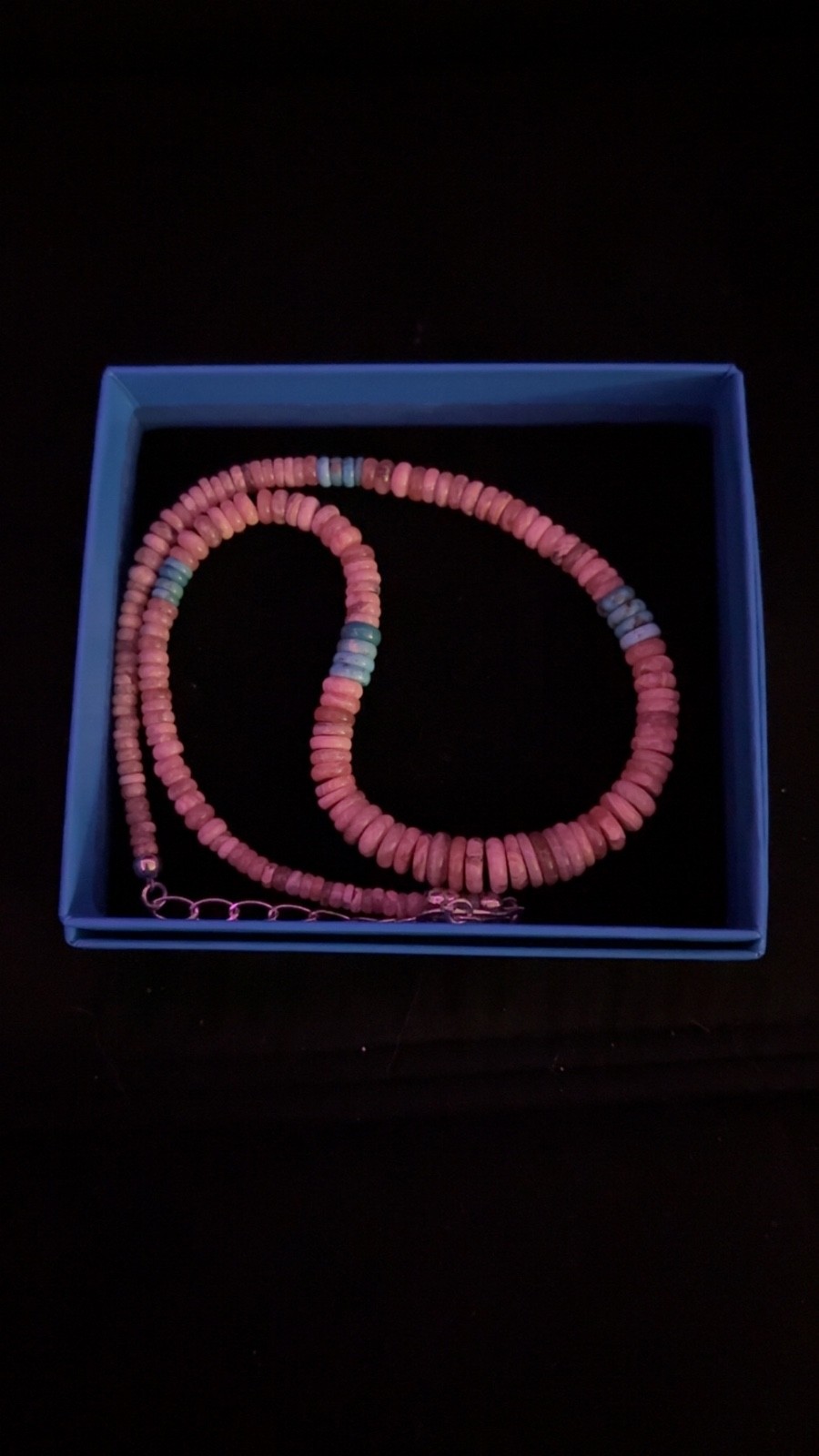 Jay King Mine Finds Multi-Color Pink and Teal necklace