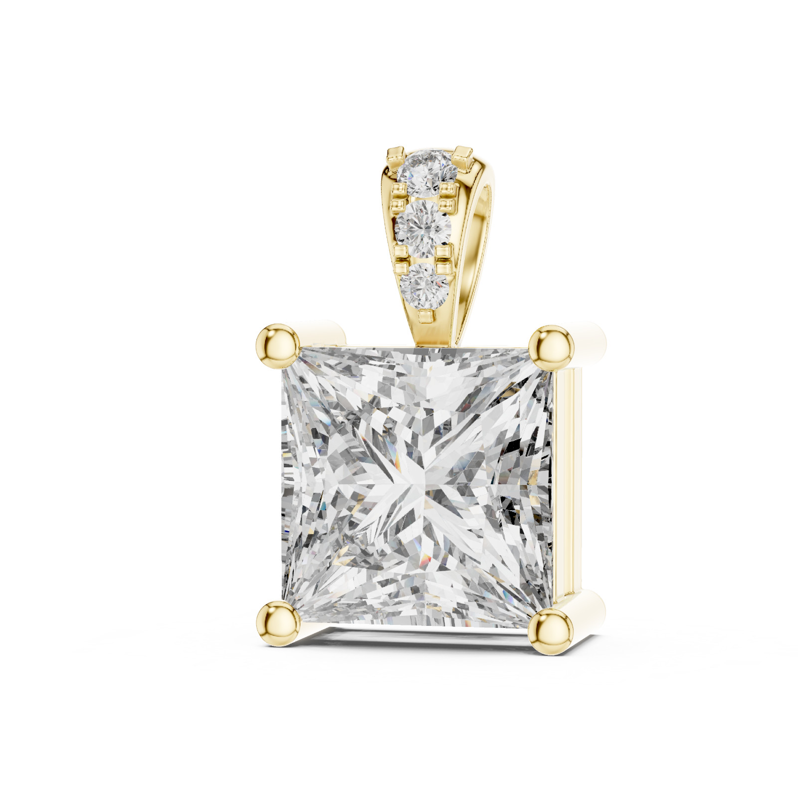 Fine Lab Grown Diamond Pendant Necklace for Women | IGI Certified | Timeless Lux