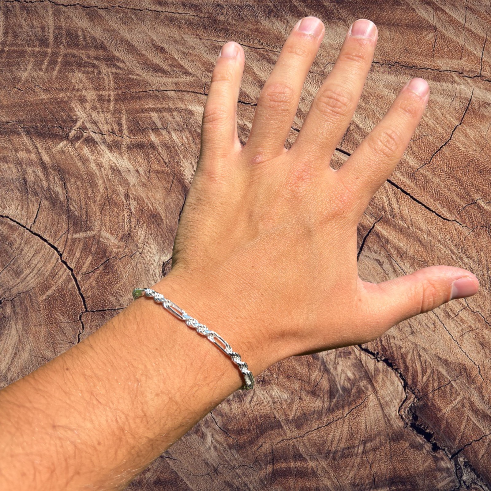 4mm Figarope Milano Bracelet – Solid 925 Sterling Silver Or 14k Gold Vermeil