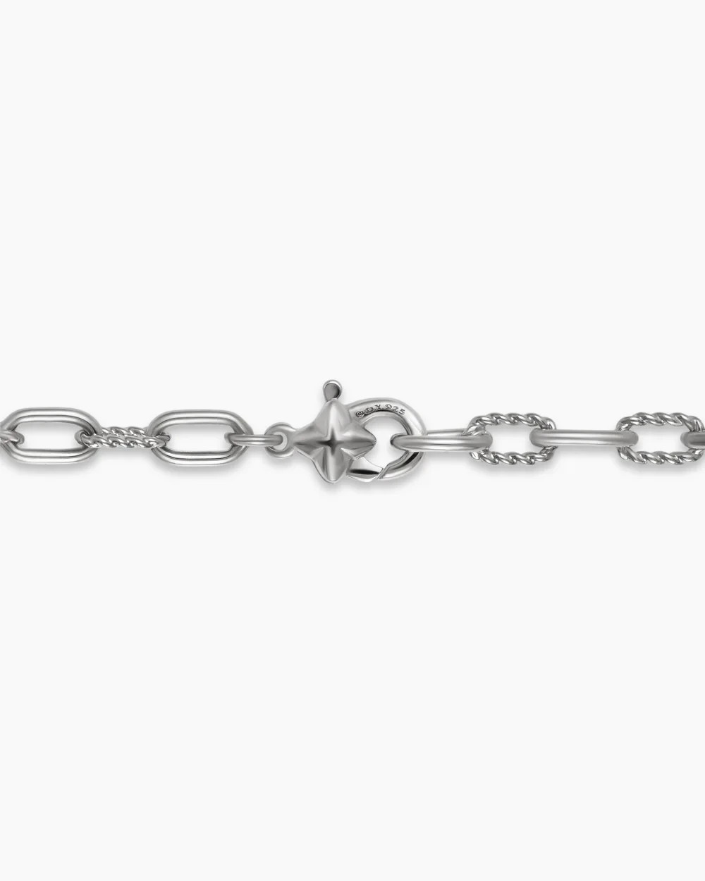 $395 David Yurman Sterling Silver 3mm Madison chain Necklace 18”