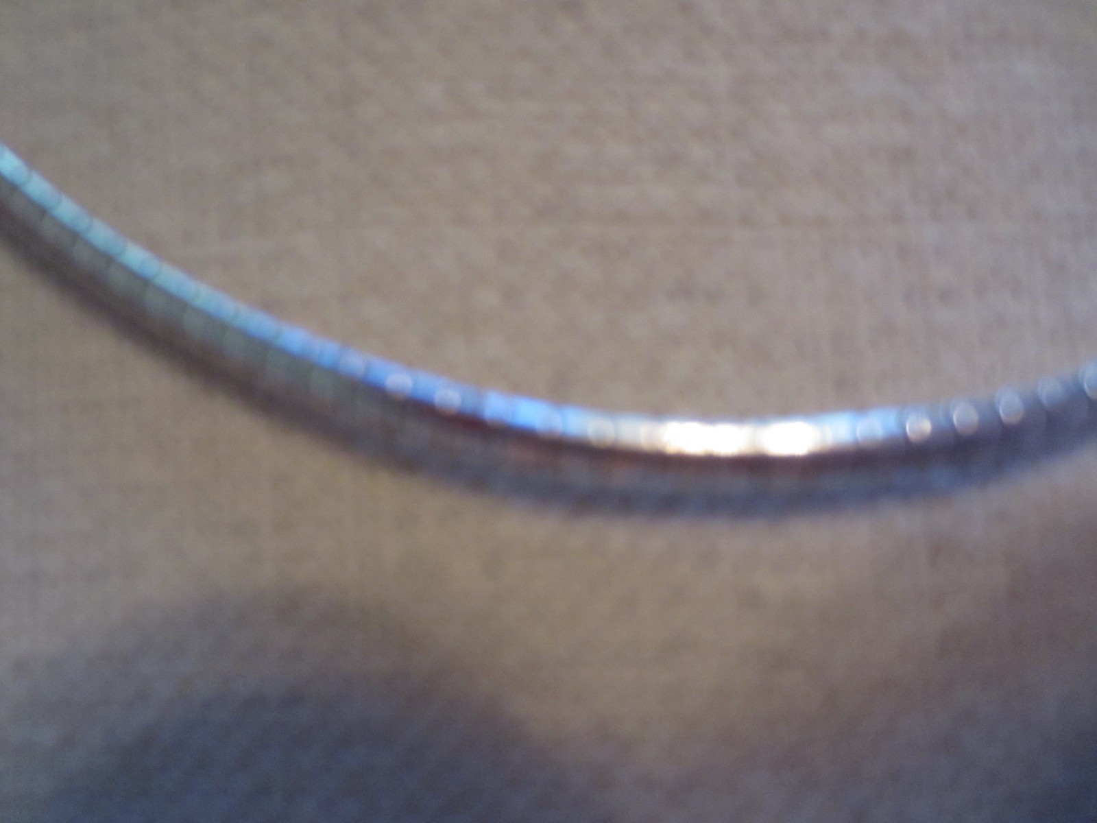 NWOT women’s GORGEOUS 11 grams hallmarked 925 thick choker lobster clasp