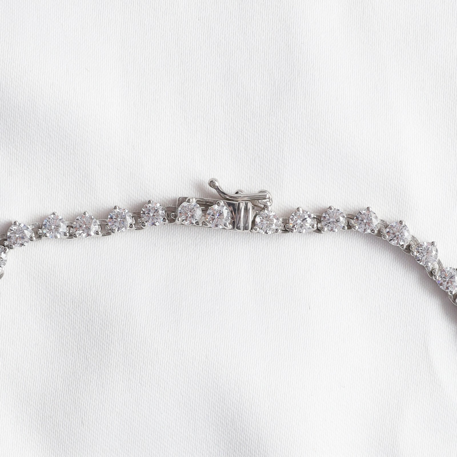 7.00 Cttw GIA Authentic Round Real Diamond 16″ Tennis Necklace Lab Grown