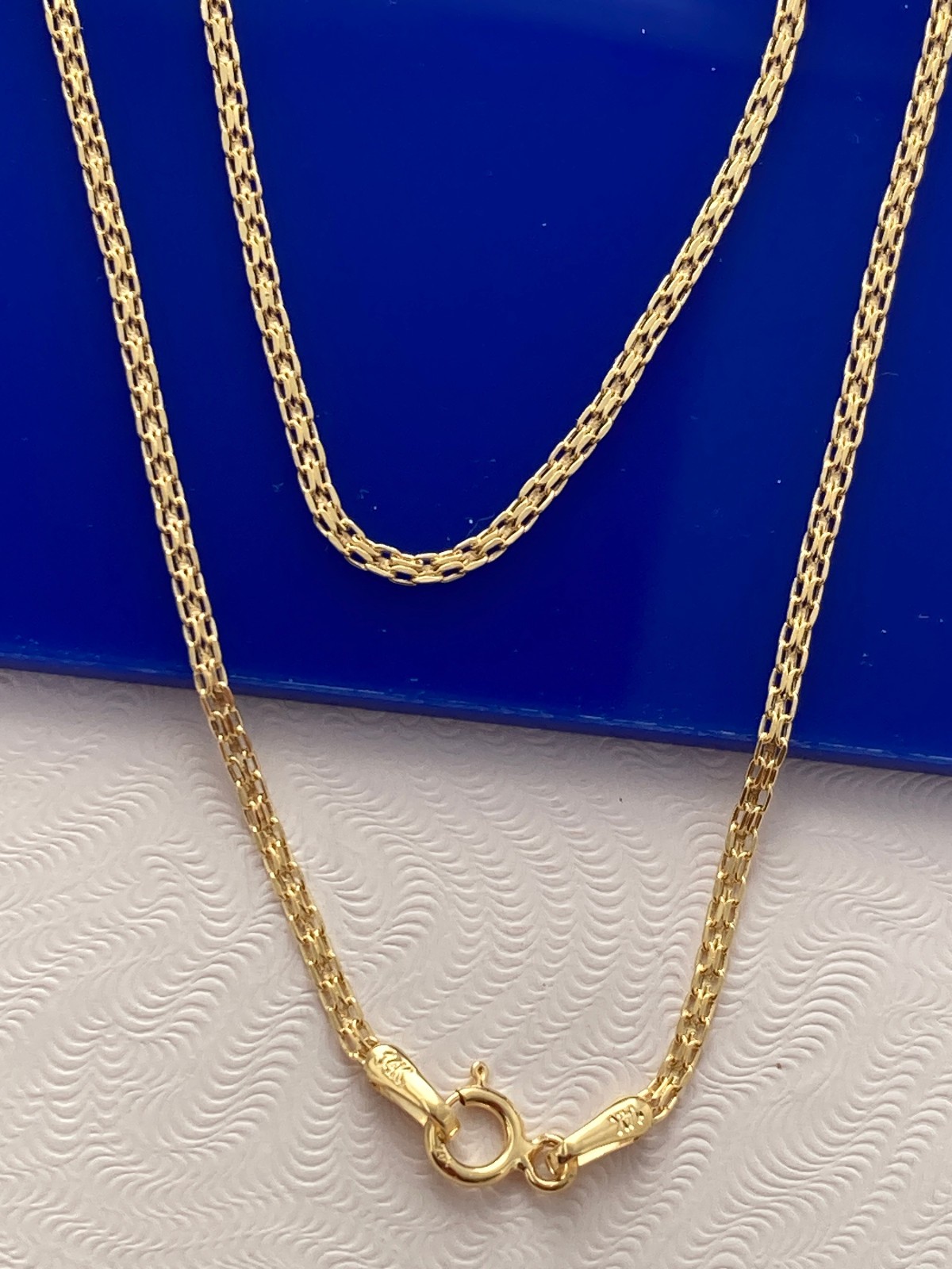 14k gold necklace chain solid 14kt gold chain Made in Italy