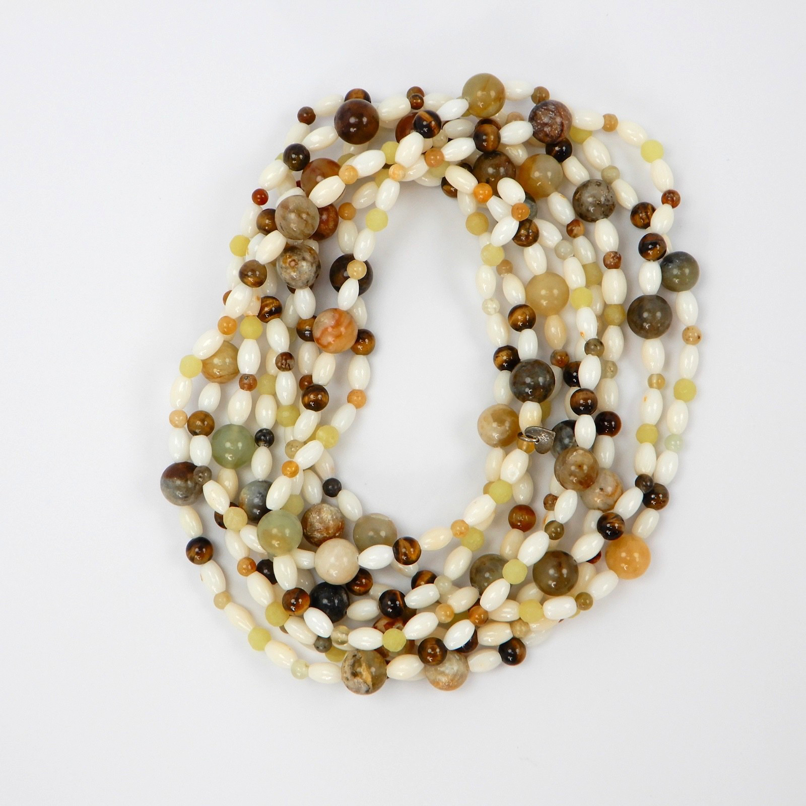 Jay King DTR Mine Finds Multi Gemstone Long 100” Opera Length