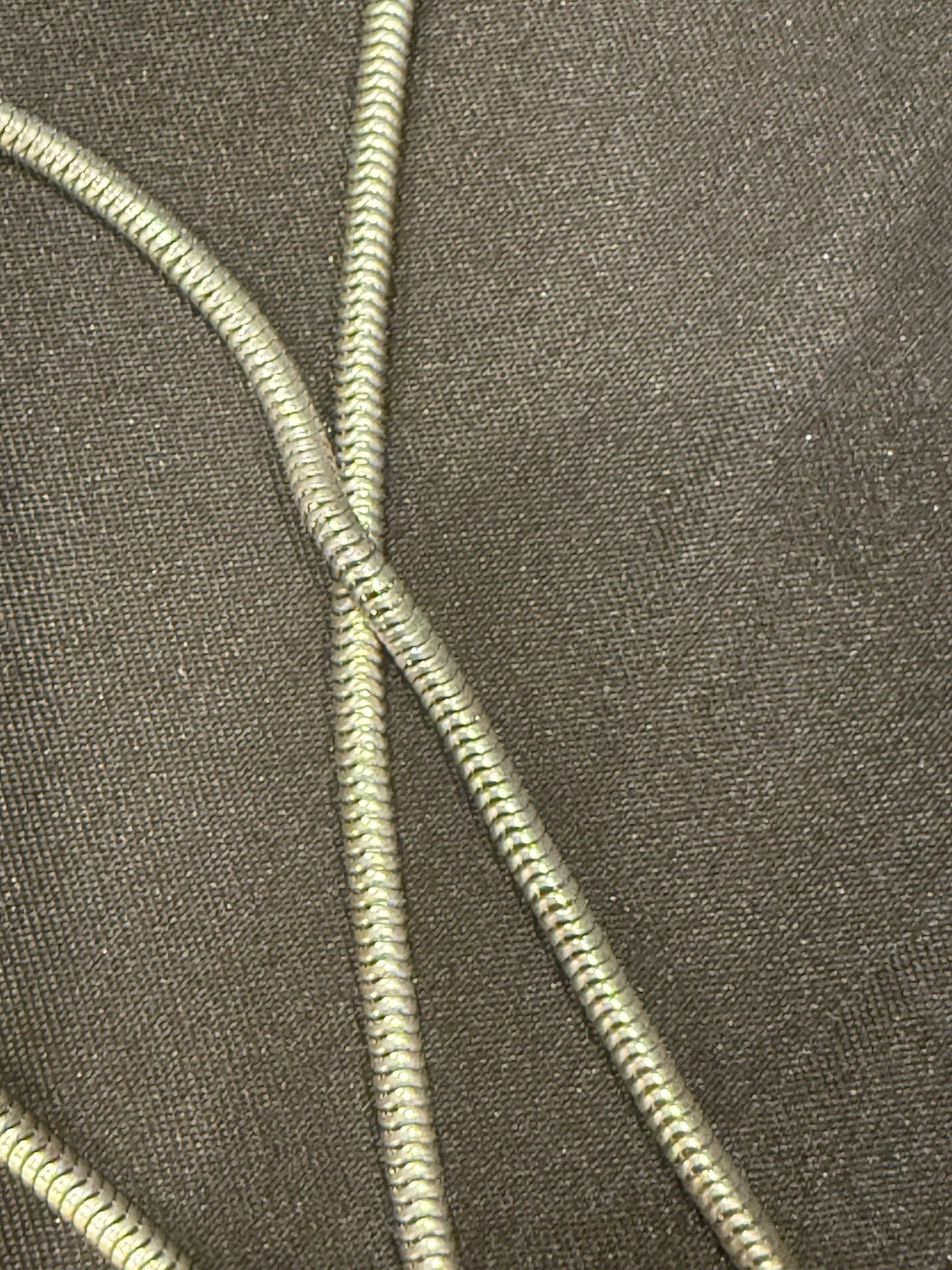 Sterling Silver Snake Chain Necklace Long Layered Look Lobster Clasp 16-18”