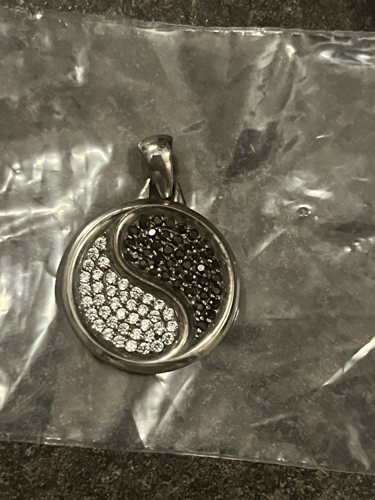 2 Carat Lab Diamond Good Vs Evil Pendent