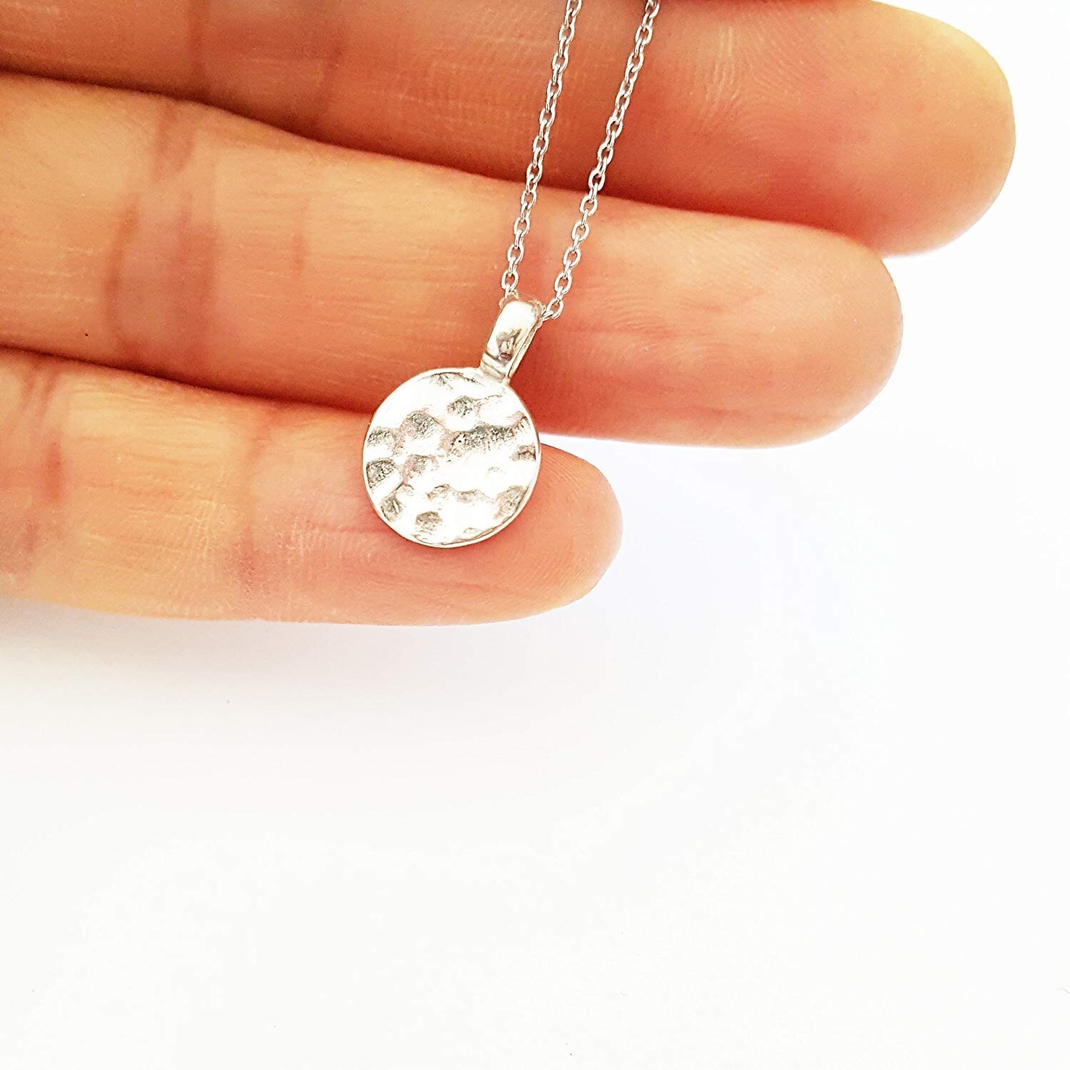 Full Moon Necklace – 925 Sterling Silver-V04