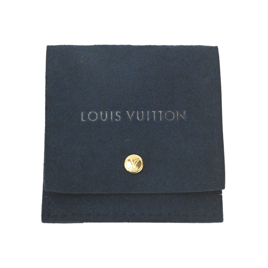 Louis Vuitton Idylle Blossom LV Pendant Necklace K18 Yellow Gold Diamond 40cm