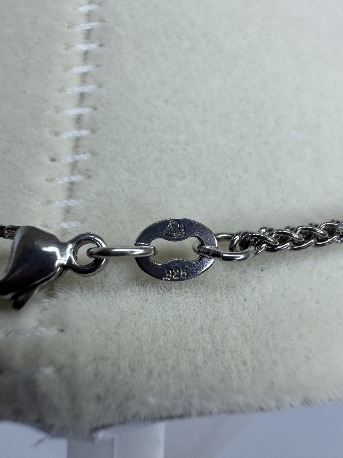 James Avery Sterling Silver 925 Rope Chain Necklace 16″ 1.5mm Signed Lobster