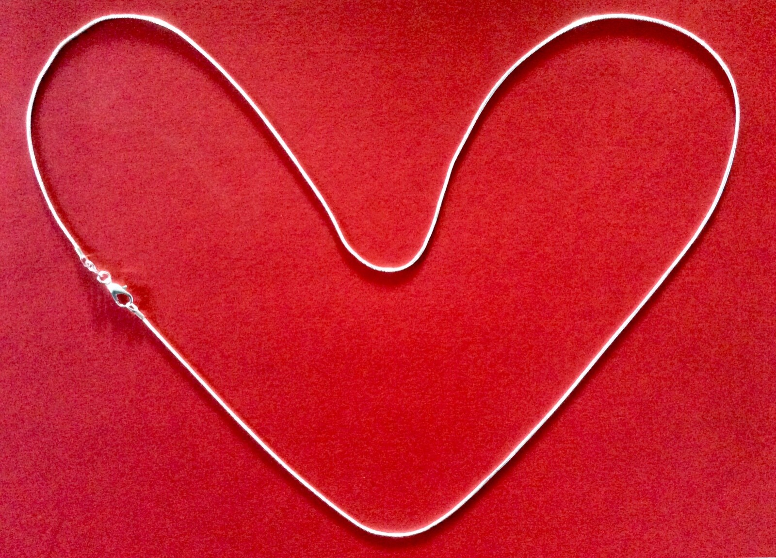 1mm Snake Chain 925 Silver ❤️ 16” 18” 20” 22” 24” 26” 28″ 30″ ❤️ FREE GIFT BAG