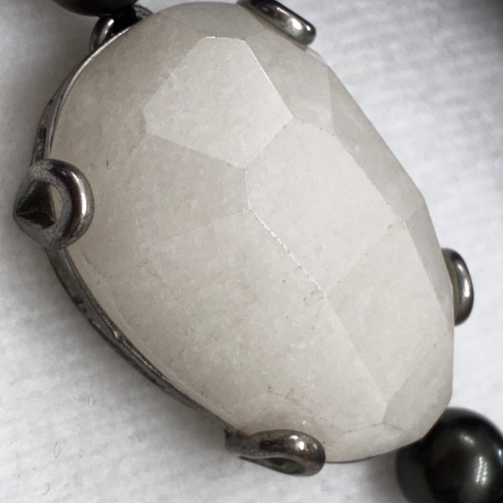 Black Pearl Statement Necklace