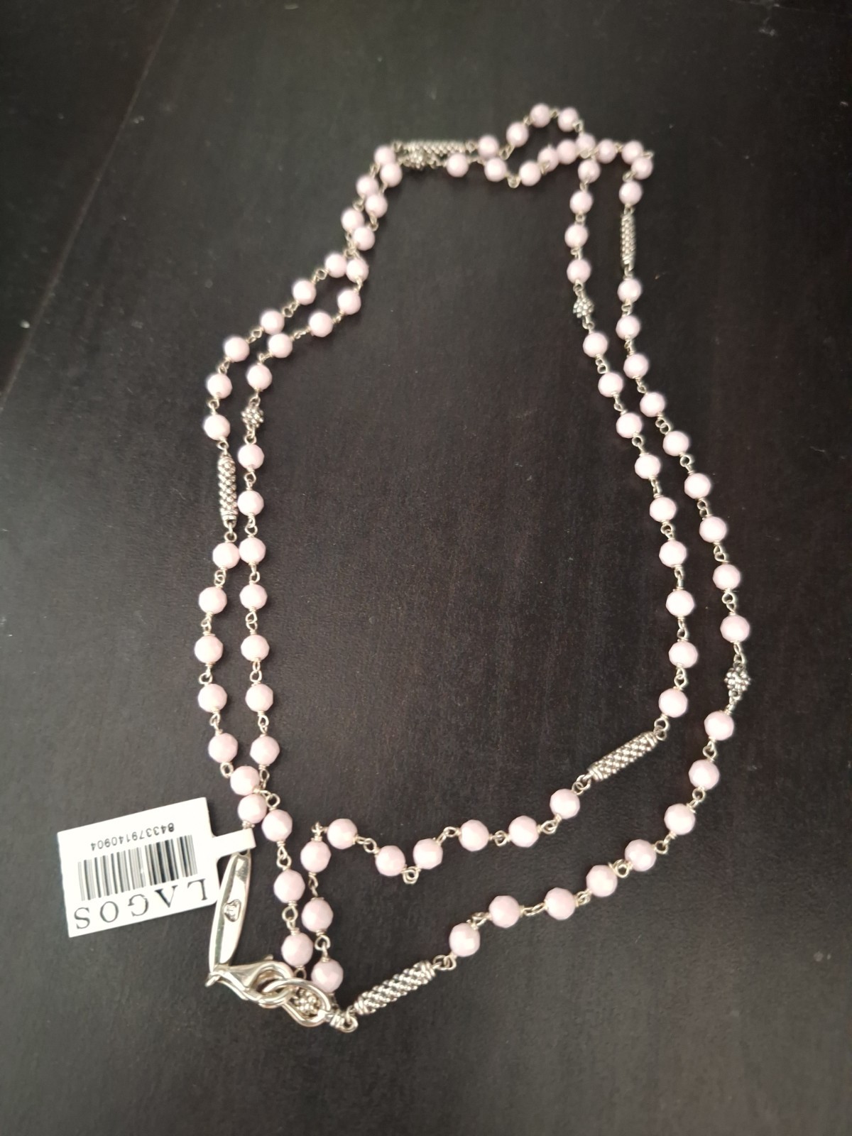 LAGOS Caviar Icon Pink Ceramic Bead Necklace