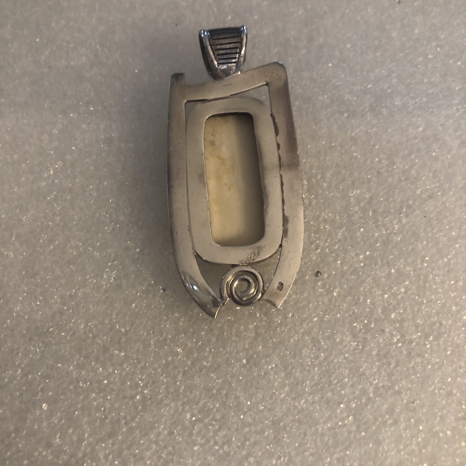 sterling silver buddha pendant