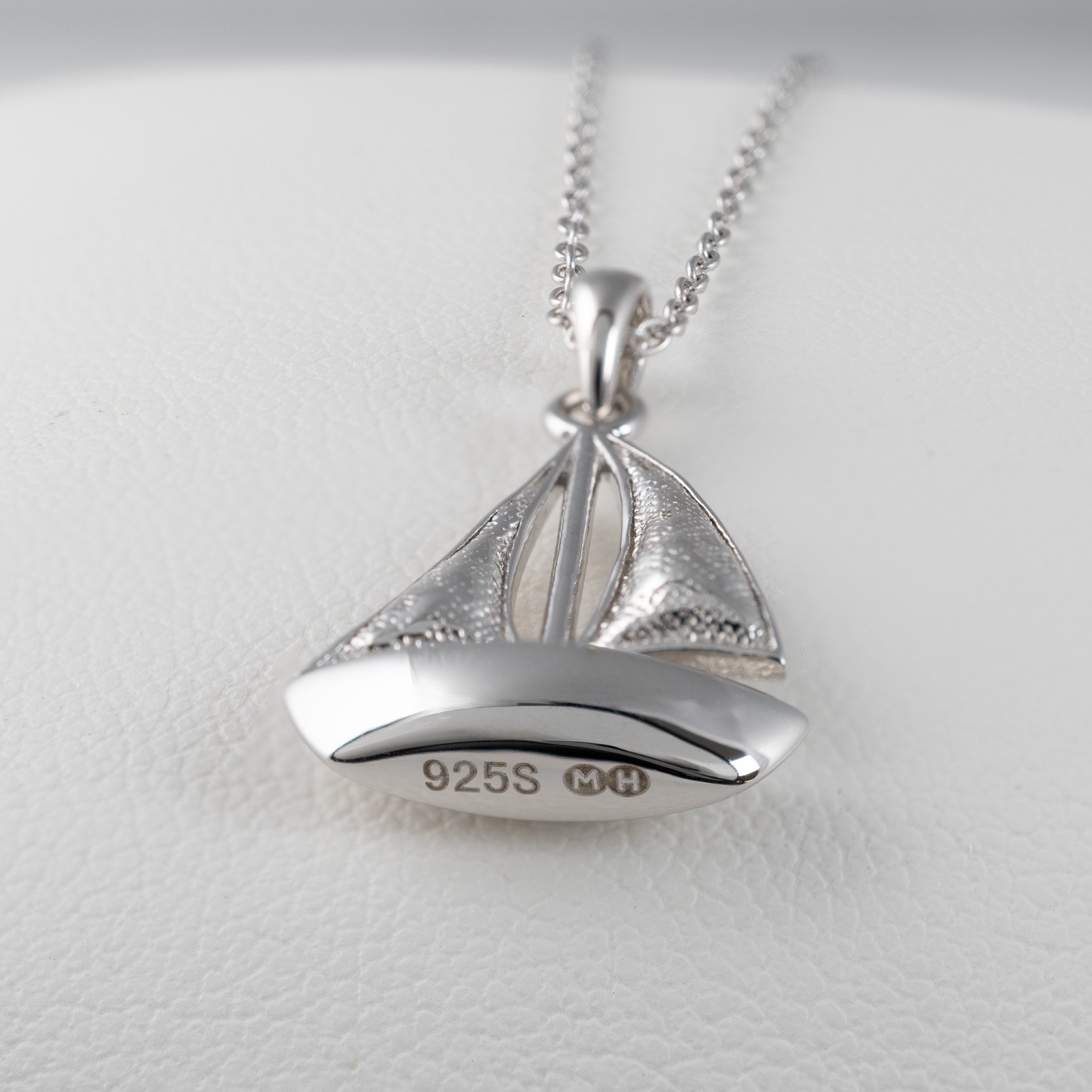 Ocean Jewellery Sail Boat Necklace Sterling Silver Sailing Boat Pendant Gift
