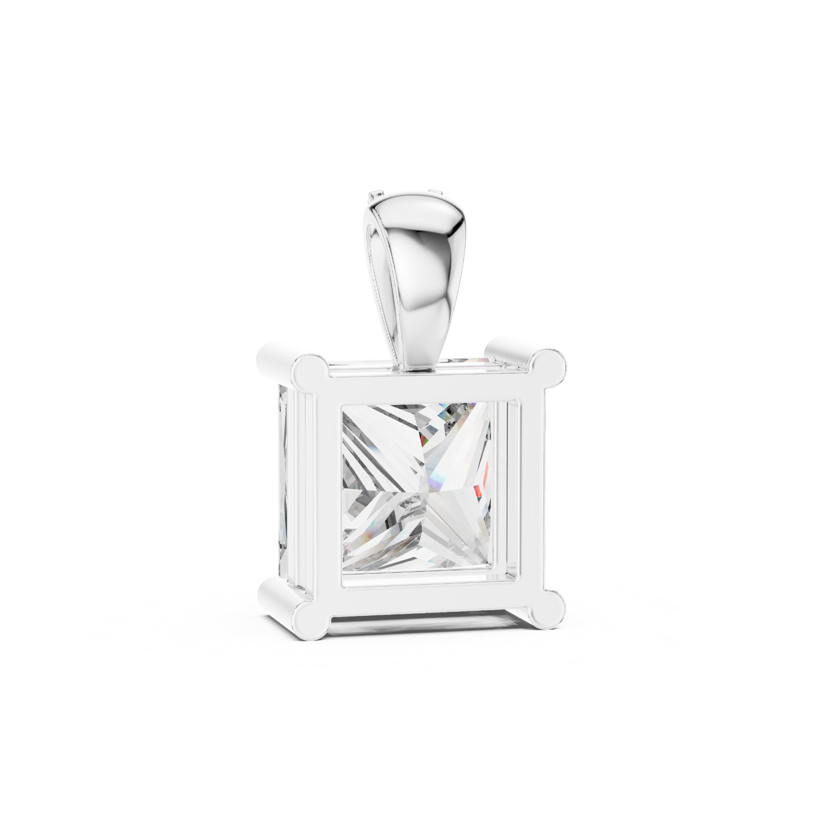 Fine Lab Grown Diamond Pendant Necklace for Women | IGI Certified | Timeless Lux
