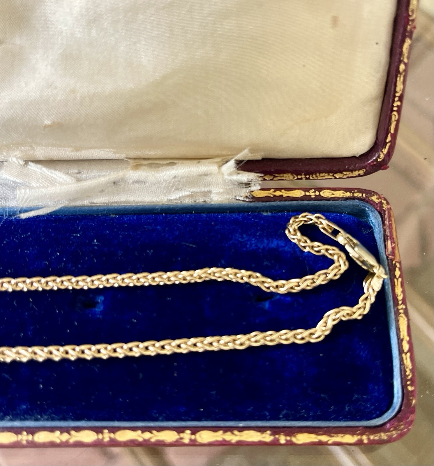 14K Yellow Gold 10.3 Gram Solid 18 3/4” Wheat Chain 2.5 mm Wide GORGEOUS!