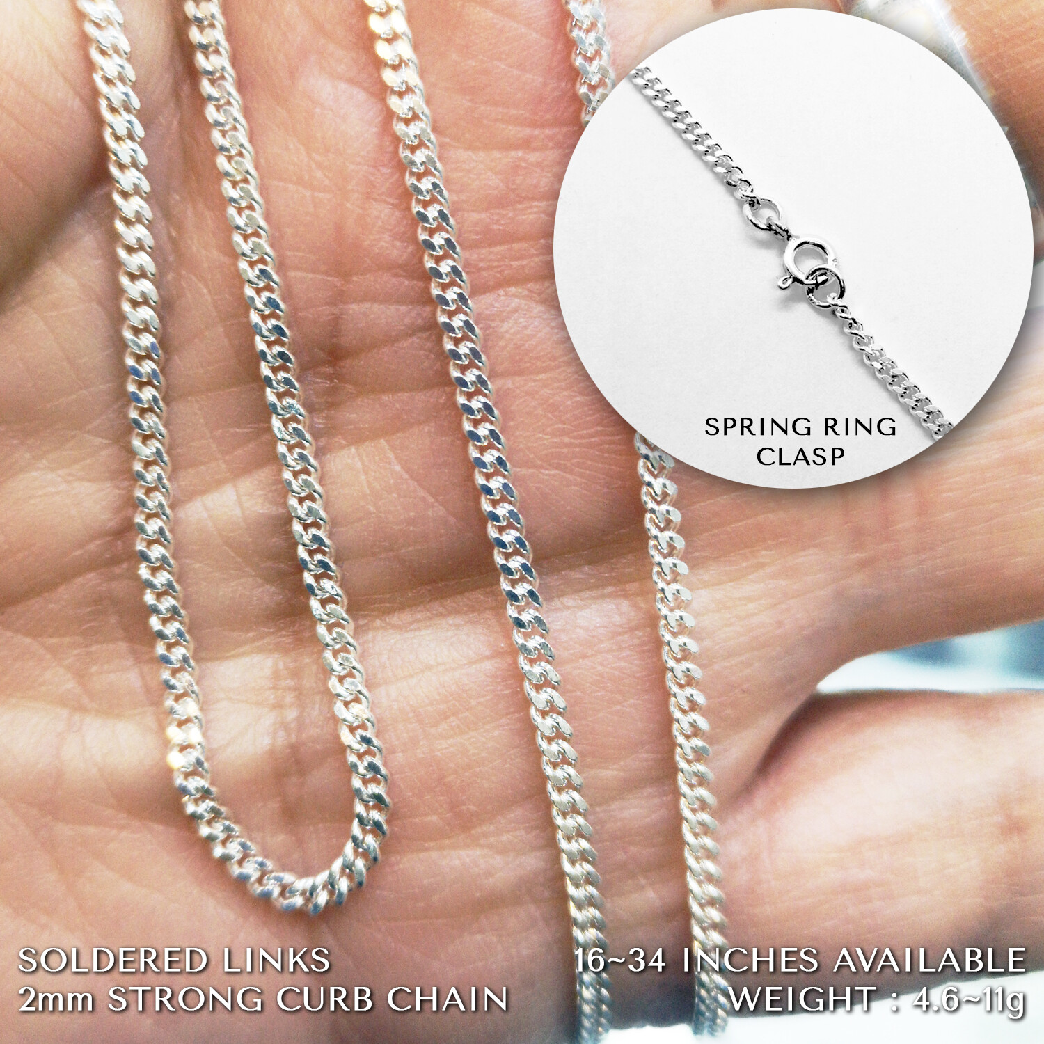 925 Sterling Silver SAINT ST CHRISTOPHER Protection Pendant ✔️Solid ✔️UK Seller