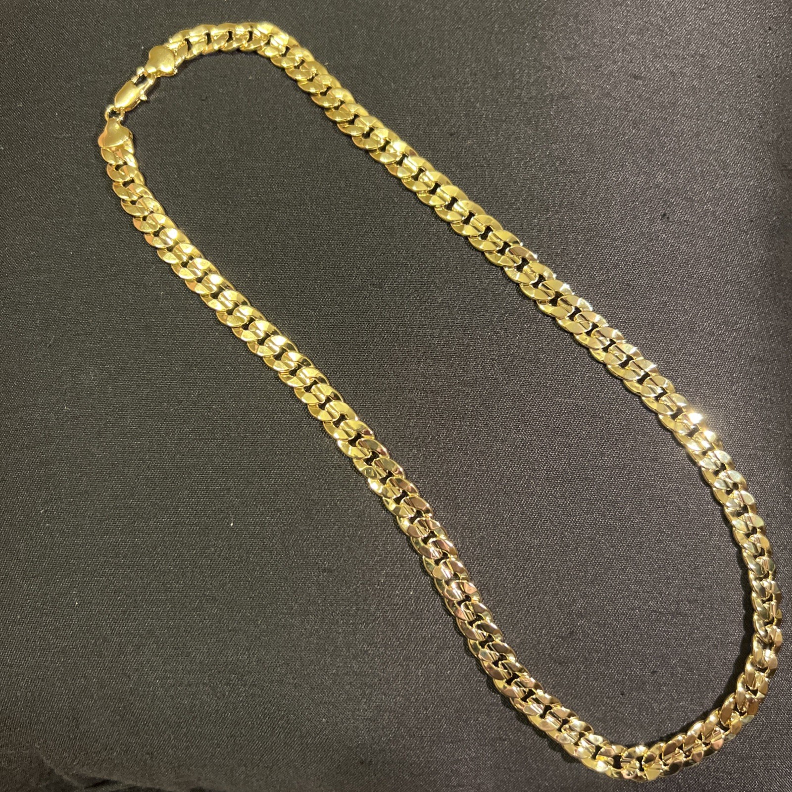 22INCH 6MM DIAMOND CUT 14KT ELECTROPLATED 10x HIGH QUALITY