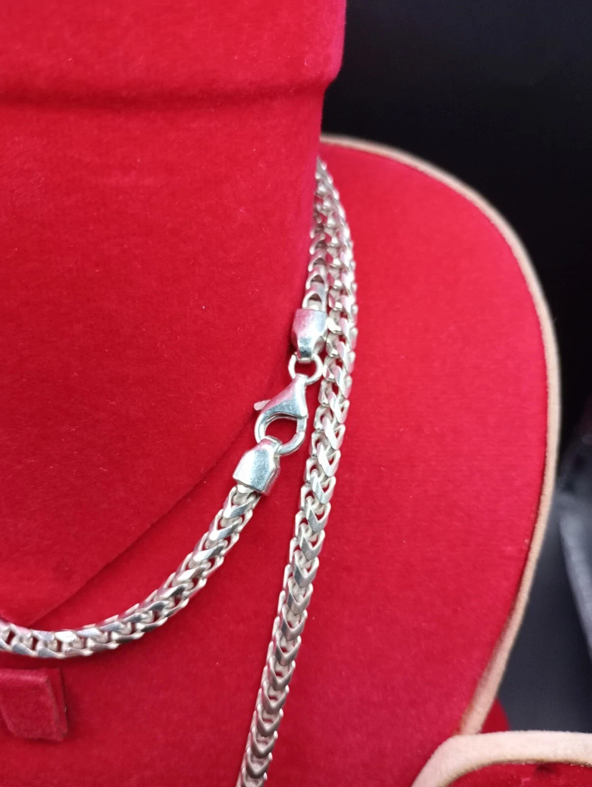 Silver Sterling Necklace 45gr Hallmarked 925 Made Italy Accessories Unisex Adult