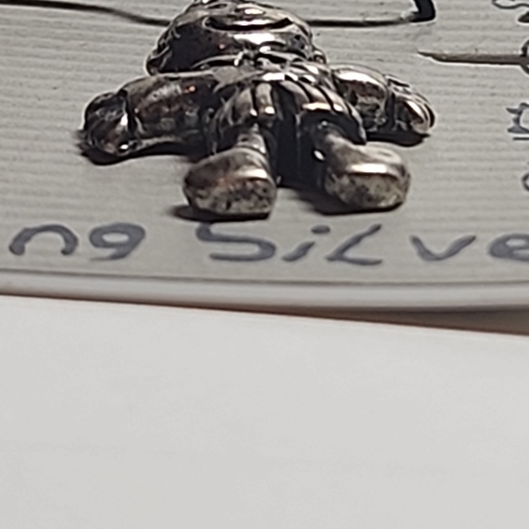 Sterling Silver 925 Pendant Charm Little People Boy NOS Vintage New on Card