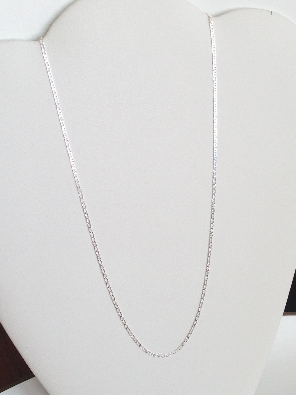 925 Sterling Silver Anchor Mariner Link Chain Necklace 2mm 16″ 18″ 20″ 22″ 24″