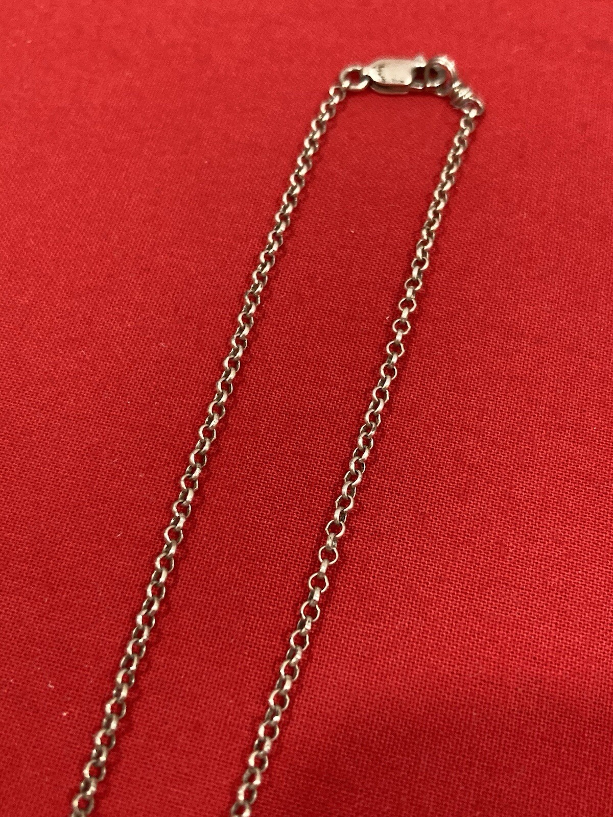 Vintage DELIA STONE Sterling Silver 925 SEAHORSE MEDALLION Pendant Necklace 17″
