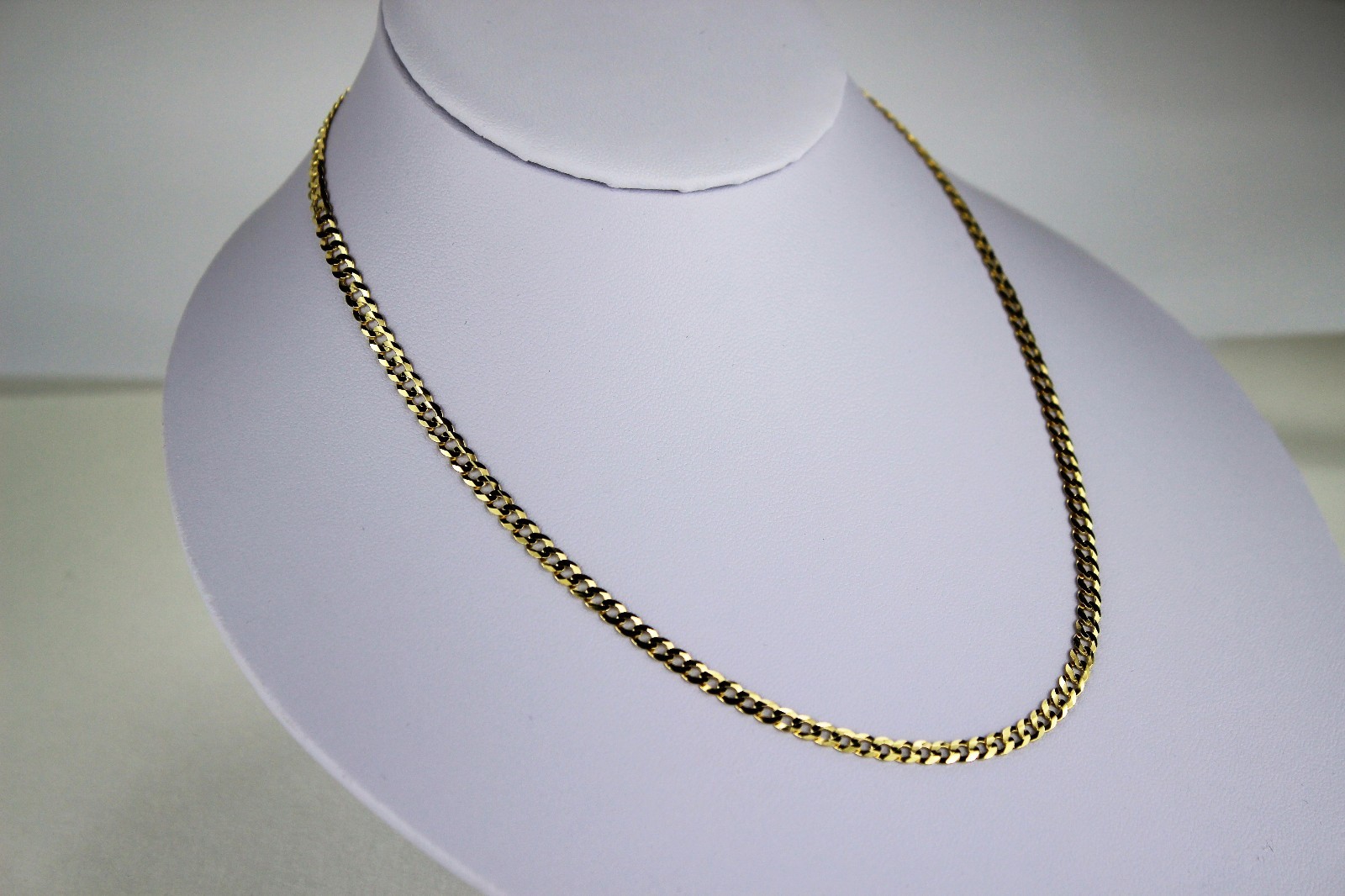 10K SOLID GOLD Cuban Chain Necklace for everyone 3.7mm/16″~30″