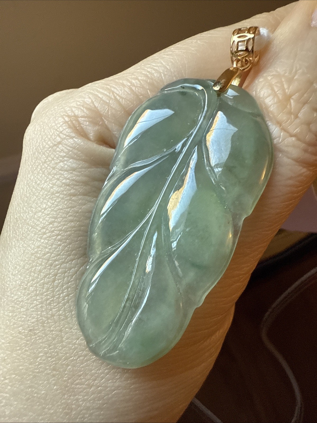 翡翠A貨 untreated Burma Myanmar Grade A Jadeite 老坑冰胶起光大叶子 Certified 种极老 s925
