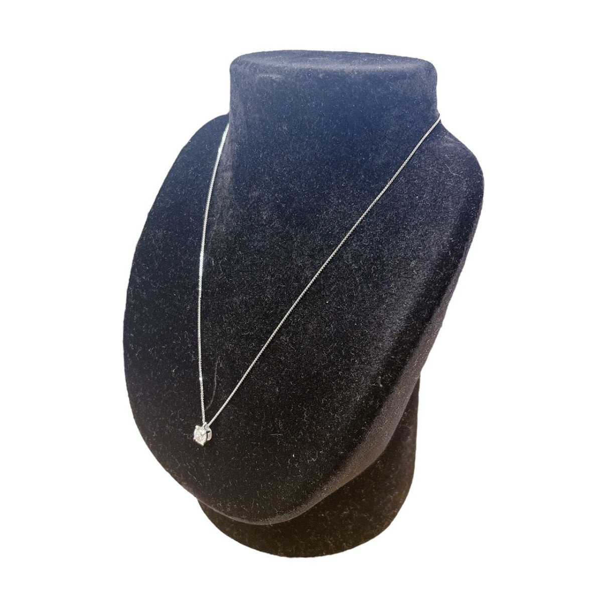 Diamond 1.028 carats Necklace diamond Very Light Brown Women ネックレス