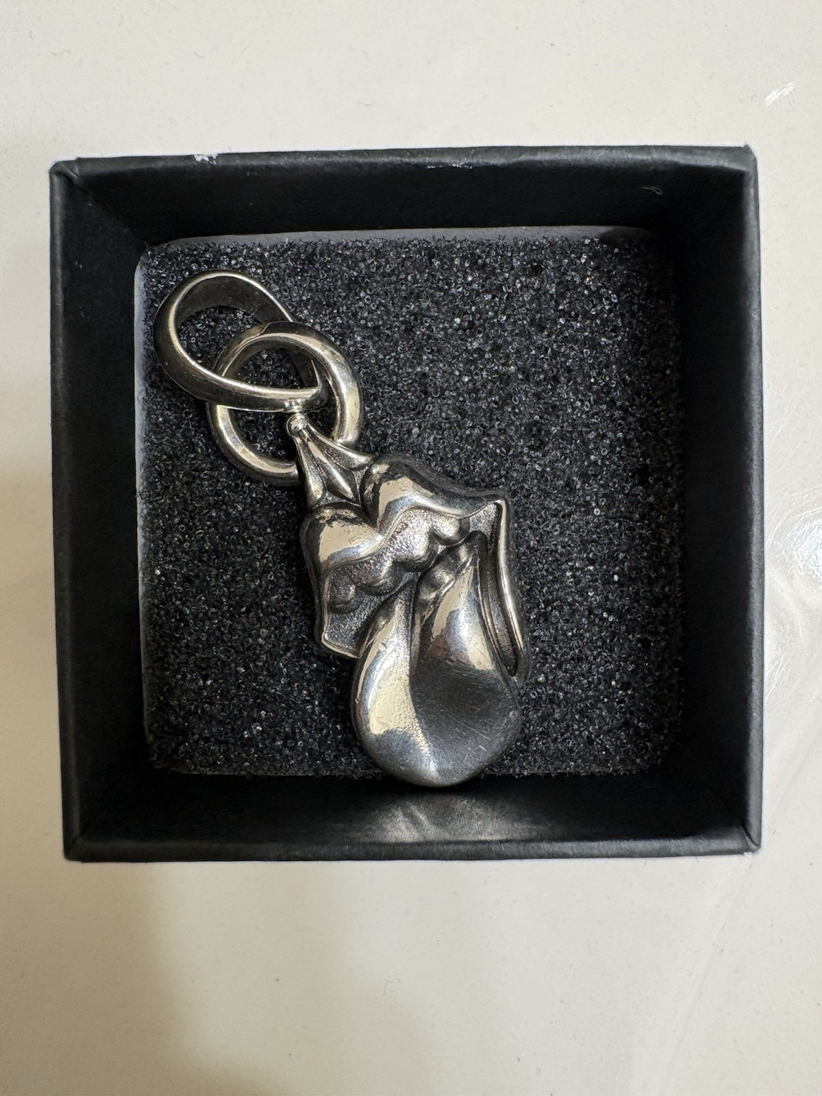 Chrome Hearts Signed 925 Sterling Silver Charm Pendant, No Stone, Silver