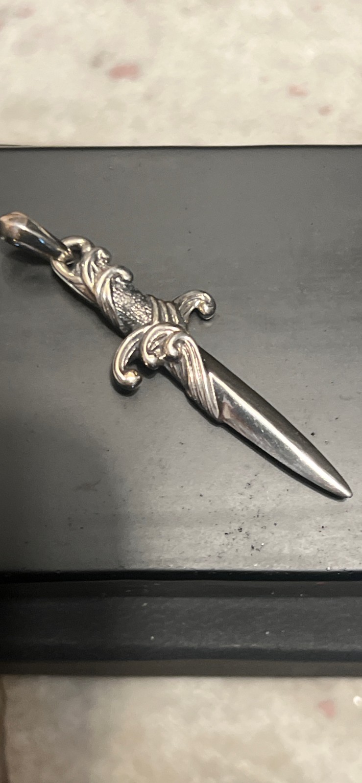 David Yurman Sterling Silver Waves Dagger (6)