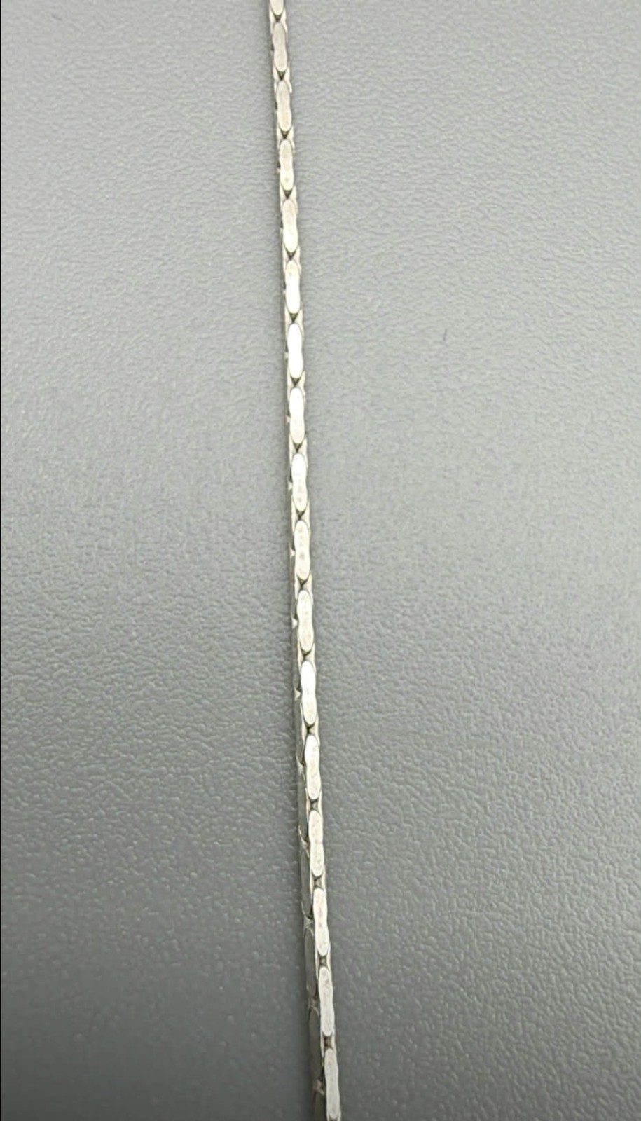 925 Sterling Silver Chain 1mm Box Link Necklace 16″ Thin Delicate CHILD SIZE