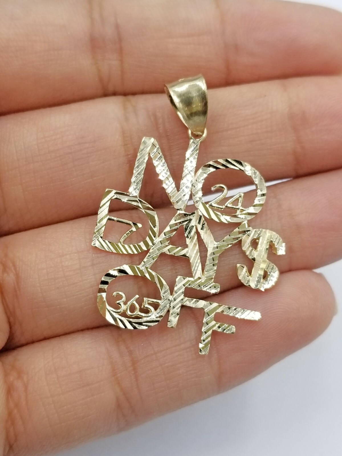 10k Gold Charm Rope Chain 18 20 22 24 26 28 Inches No. of Days Pendant On Sale