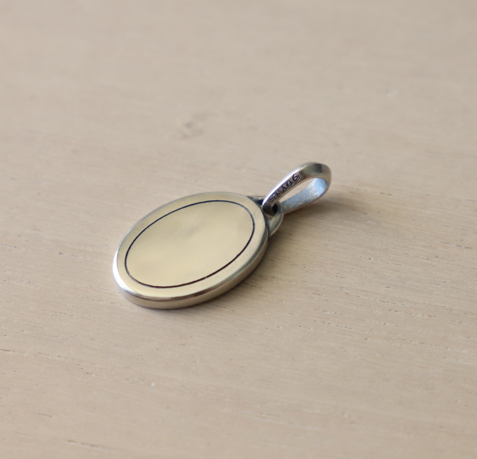 Men’s David Yurman Sterling Silver Saint Francis Amulet Pendant