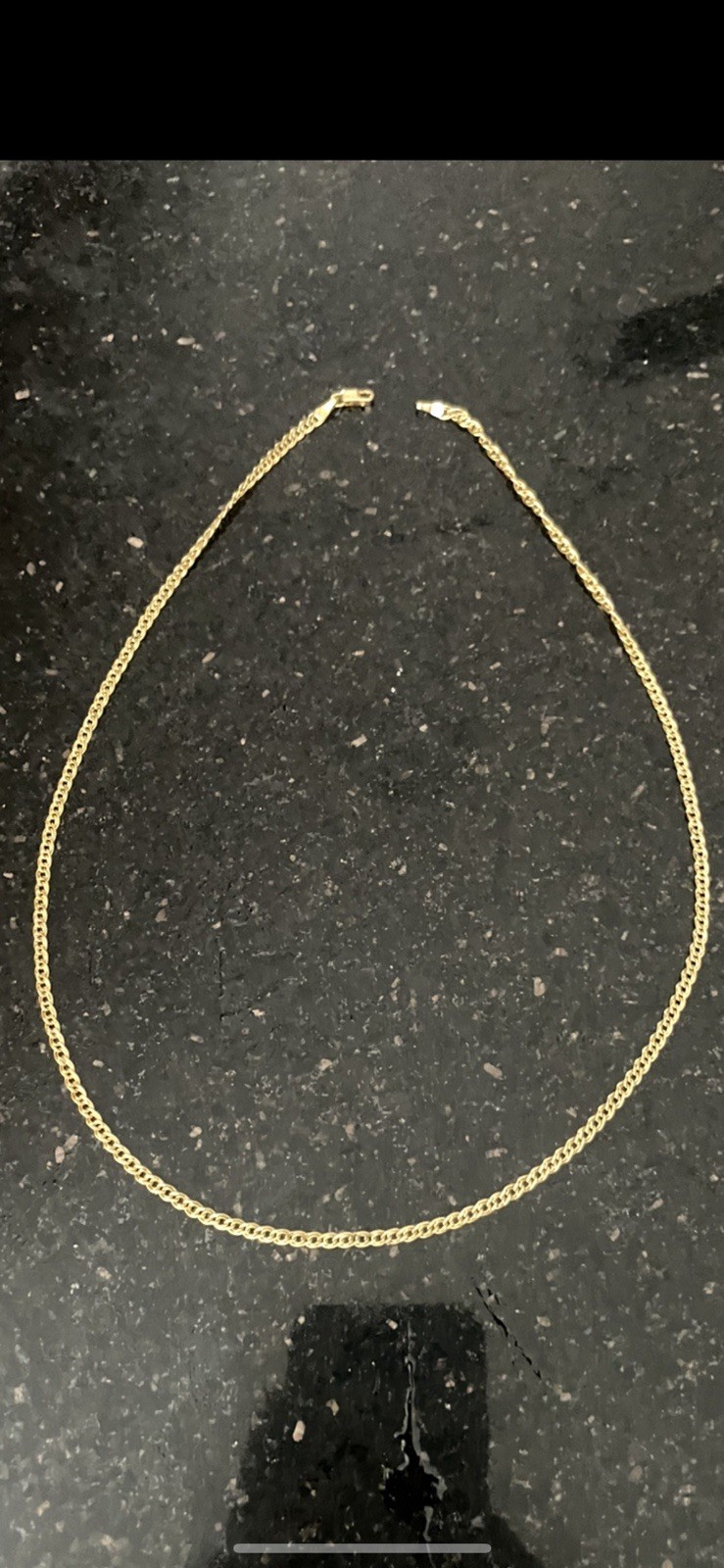 10 Karat Double Cuban Curb Link 20 2MM Chain Necklace