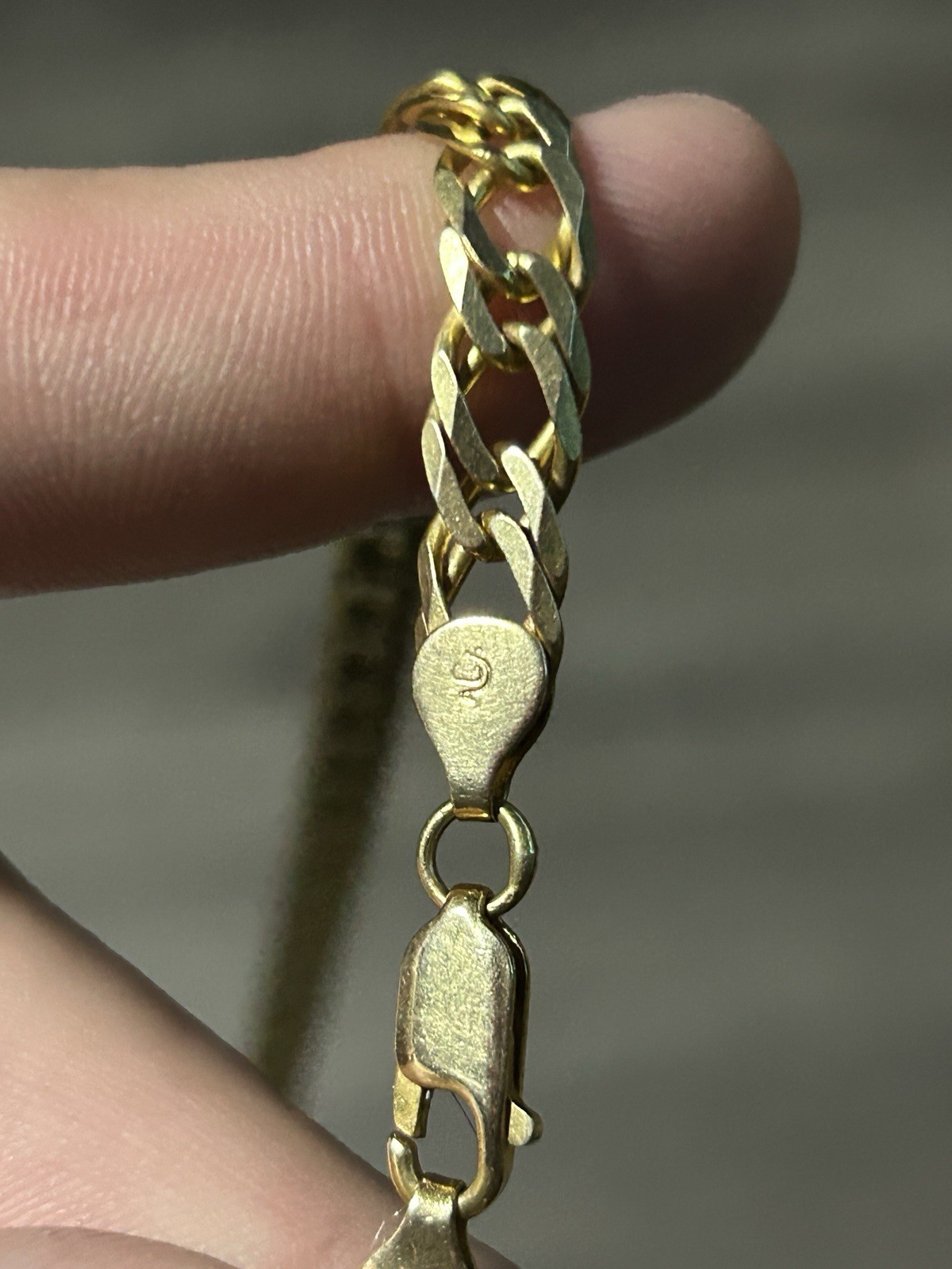 14k Solid Yellow Gold 29.31 Grams 18″ Double Curb Link Chain ACA Heavy 6.7MM