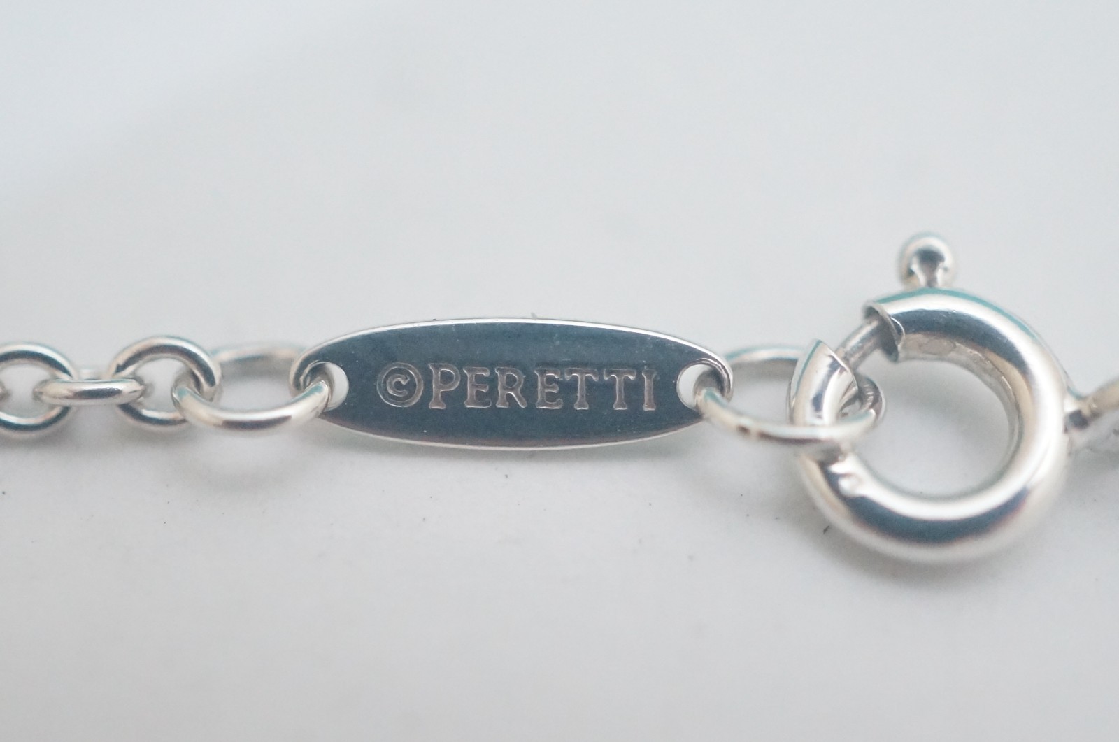 Tiffany & Co. Sterling Silver Elsa Peretti Sevillana Lariat Necklace