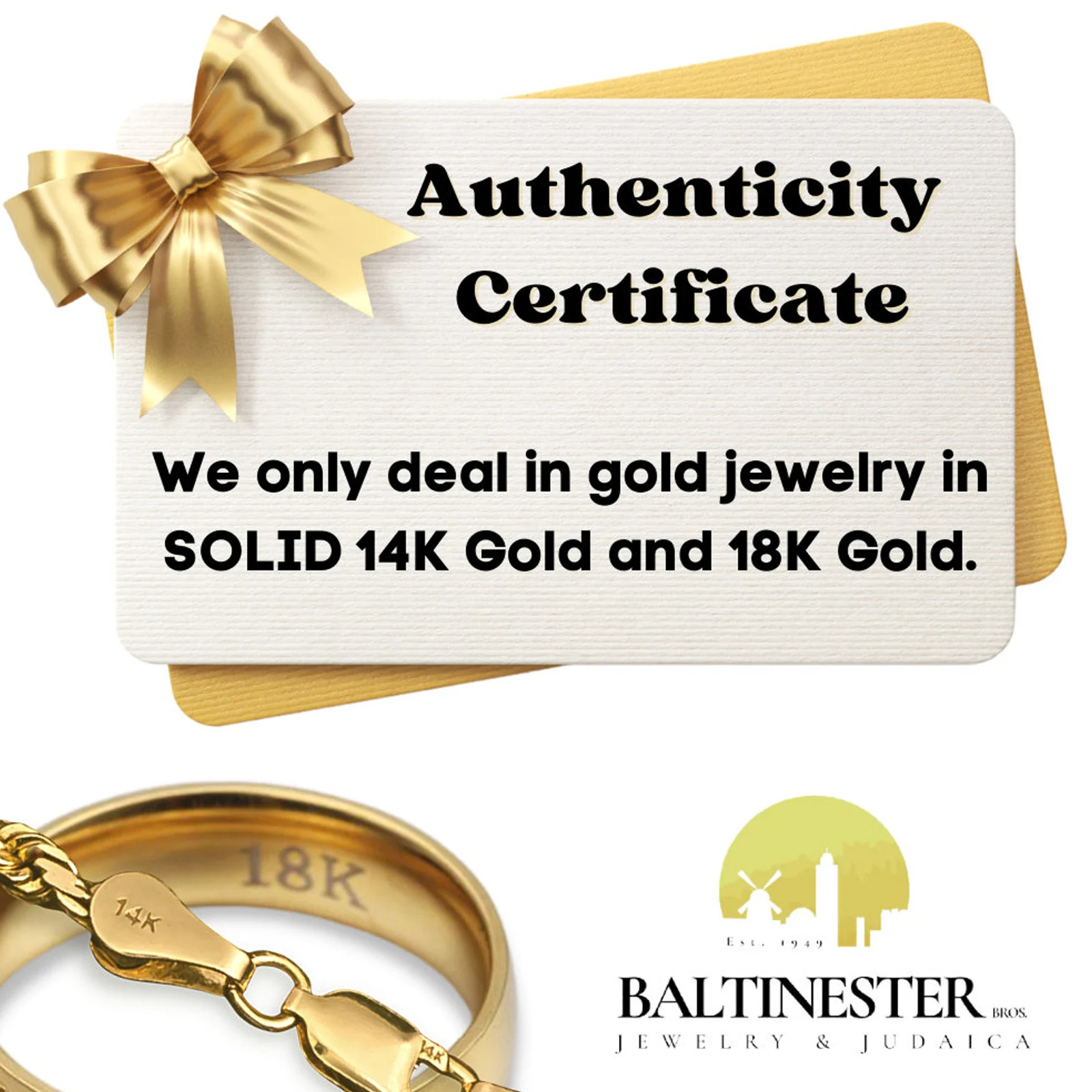 1.1mm SOLID 14K Yellow Gold Franco Chain Necklace – 16″ 18″ 20″ 22″ 24″ 26″ 28″