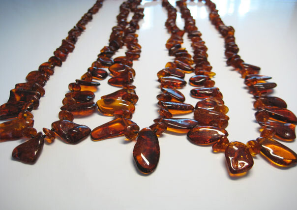 Genuine Beautiful Baltic Amber Necklace 20 in !!!