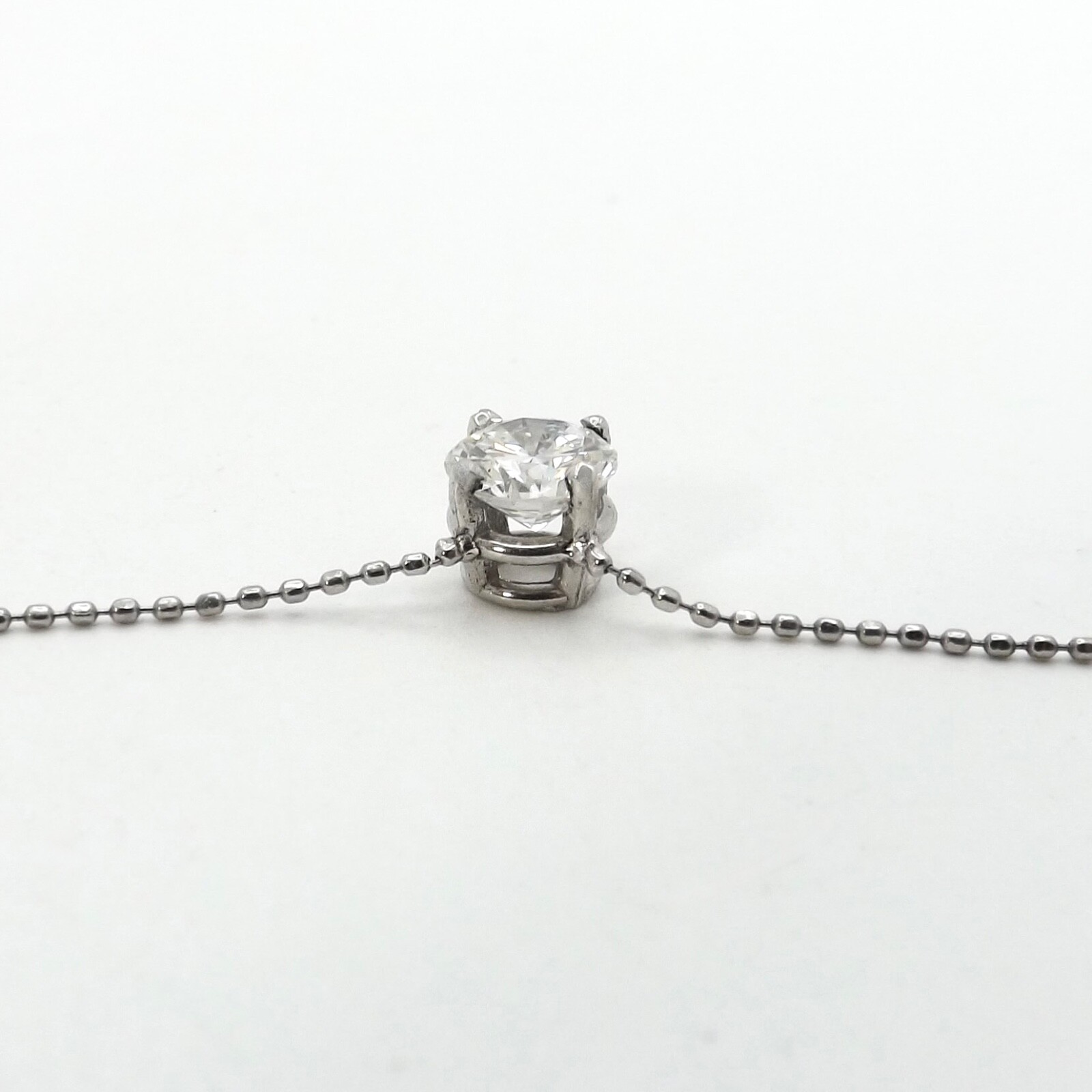 Platinum Diamond Pendant Necklace GIA Certified 16in VS2 H New
