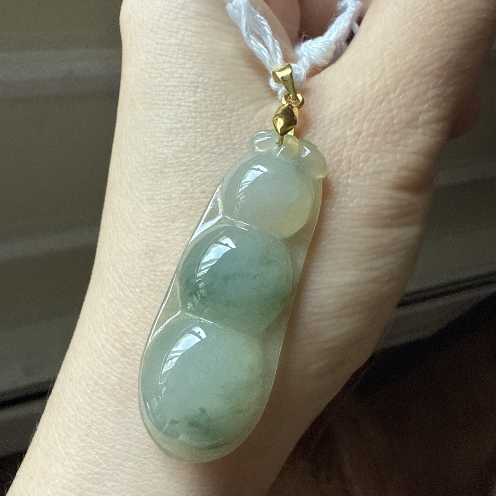 純天然翡翠A貨 untreated Myanmar Burma Grade A Jadeite 老坑冰果冻体飘花福豆 Certified 料子極好