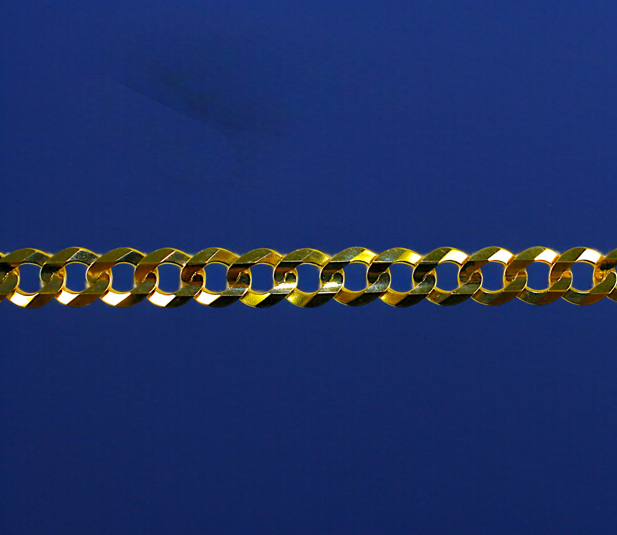 10K Yellow Gold SOLID Curb Cuban Necklace Bracelet Chain Link Real 2-9mm 7″-30″