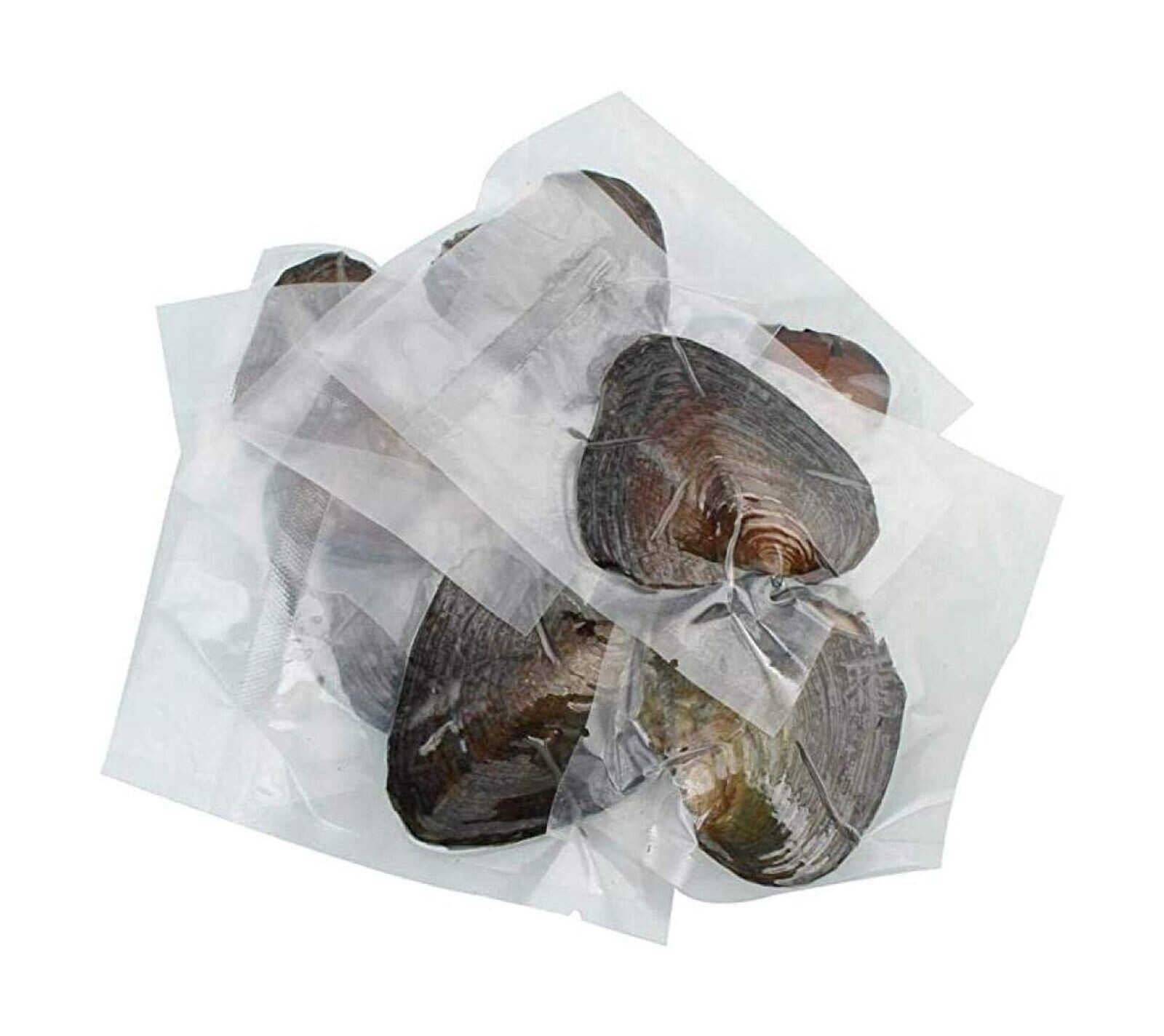 50PCS Oysters Natural Real Pearl Freshwater Pearl Gfit 7-8mm Vacuum Holiday Gift