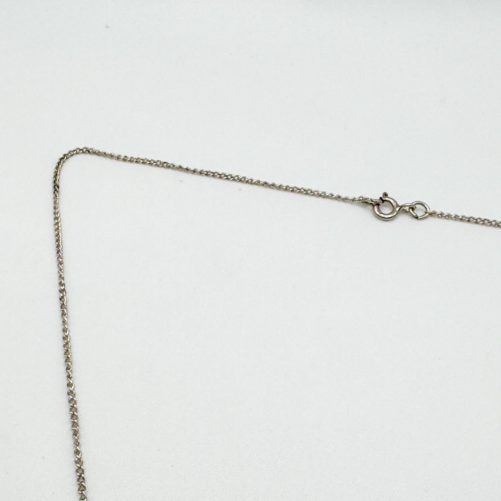 925 Sterling Silver Love Heart Photo Locket Pendant Necklace 40cm Curb Chain