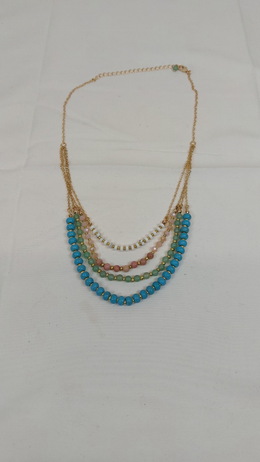 AVON SEMI PRECIOUS LAYERED NECKLACE 2024 Beautiful