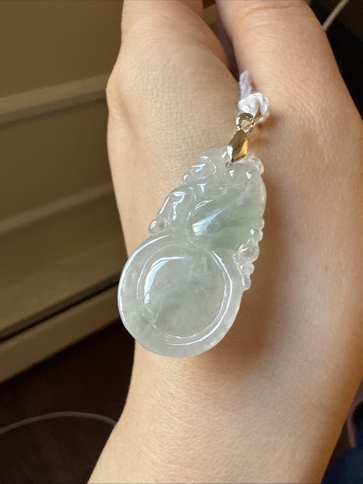 翡翠A貨 untreated Burma Myanmar Grade A Jadeite Jade 老坑冰飘花 葫芦 Certified