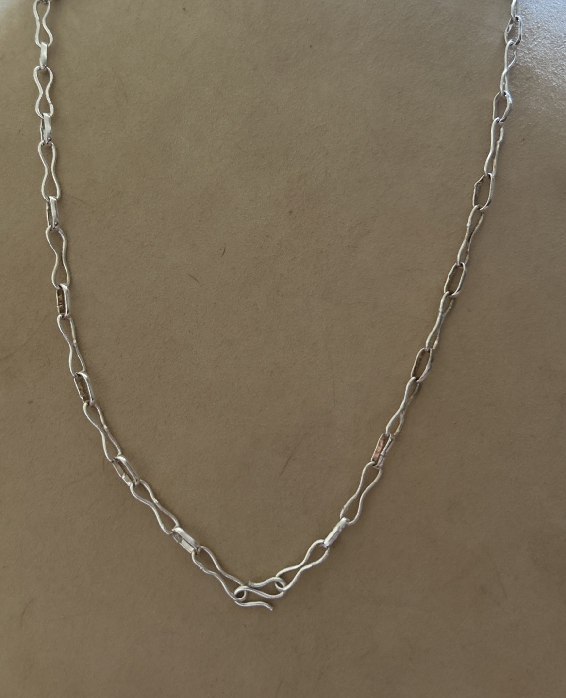 Sterling silver Amazonite 18 inch gemstone necklace